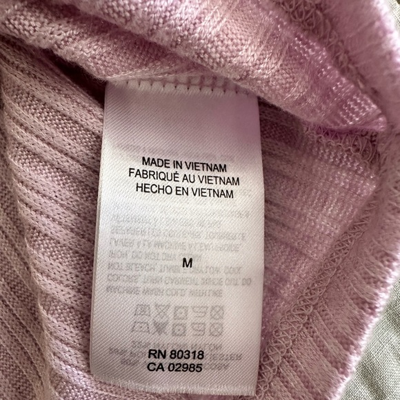 Lucky Brand Cloud Ribbed Mock Neck Top - Picture 7 of 12